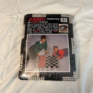 Jumbo Checker Set
